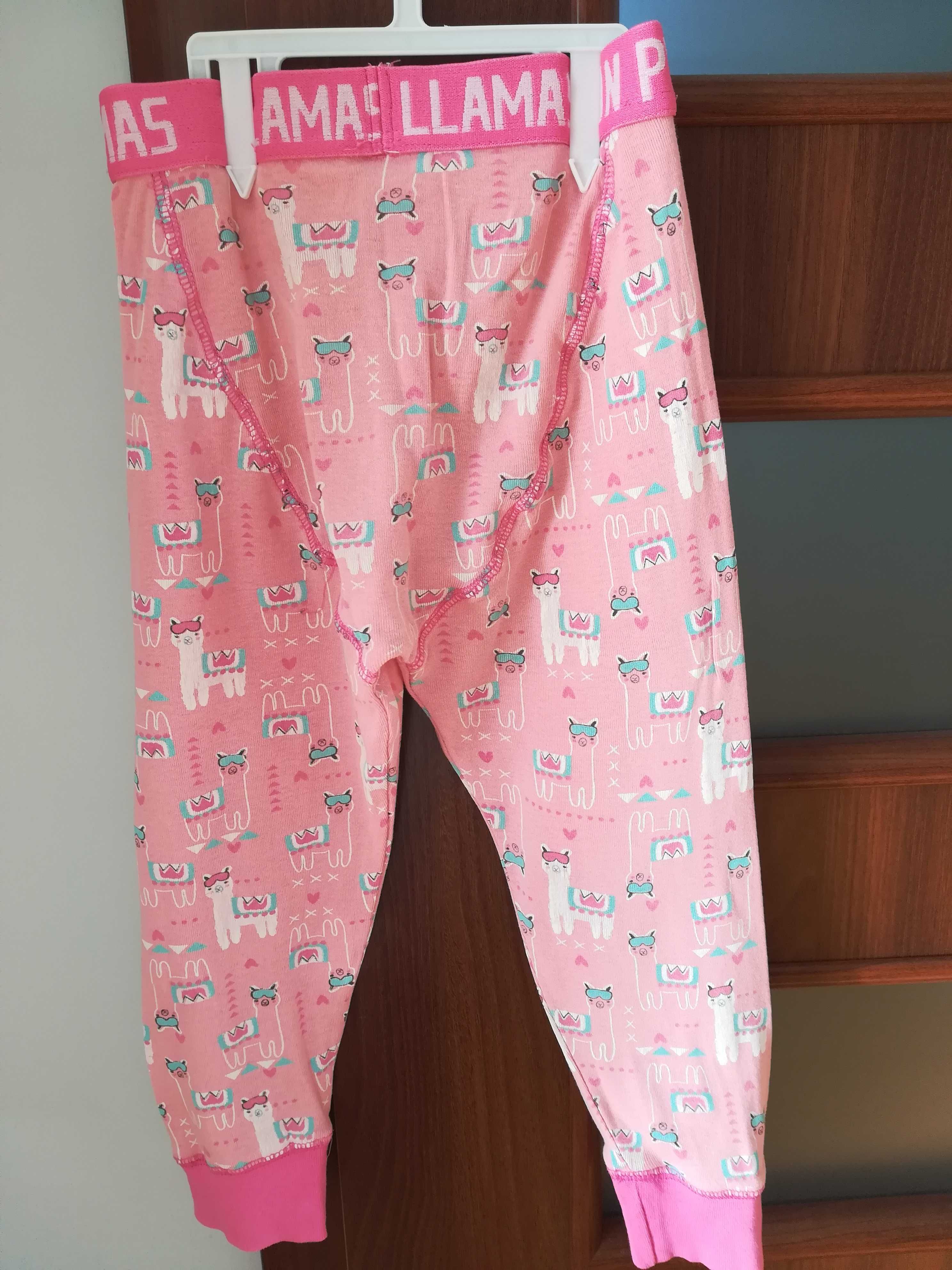Spodnie piżama dla dziewczynki rozmiar 104