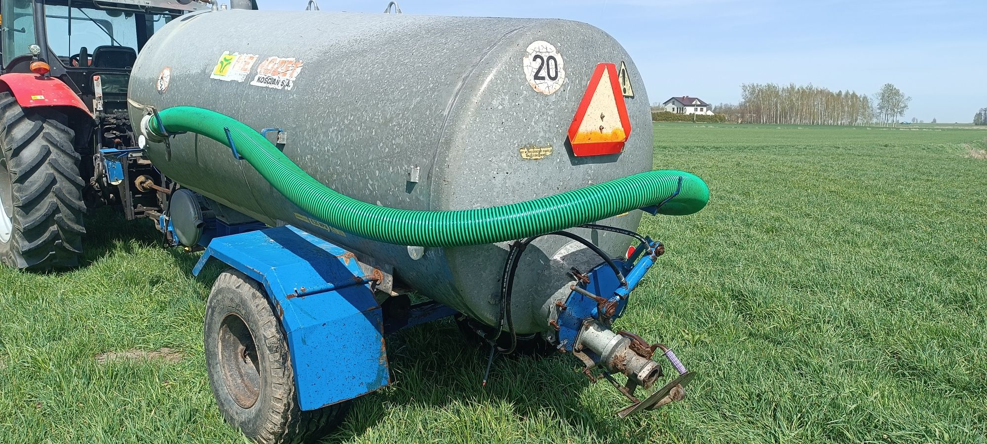Wóz asenizacyjny beczkowóz Pomot 5000 Meprozet 4000 . 4300 zamiana