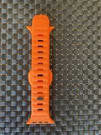 Pasek pomaranczowy do iWatch 49mm