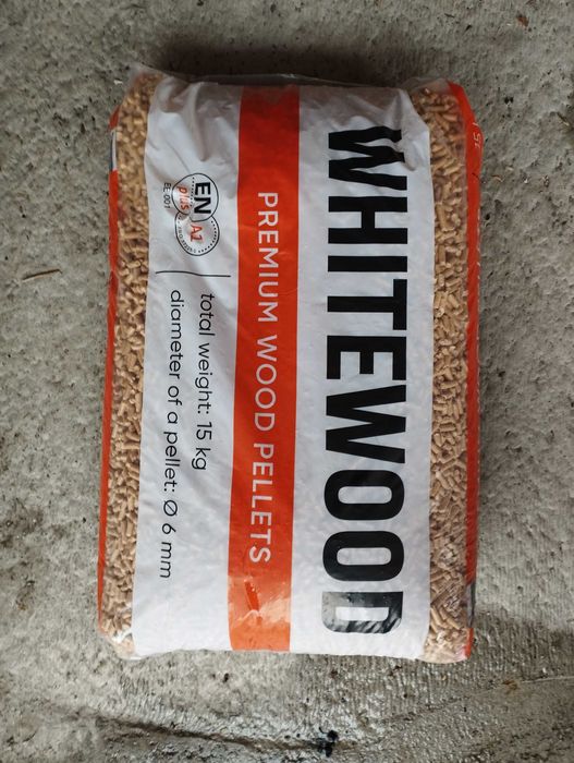 Dostępny pellet świerk-sosna ,,Whitewood" Estoński