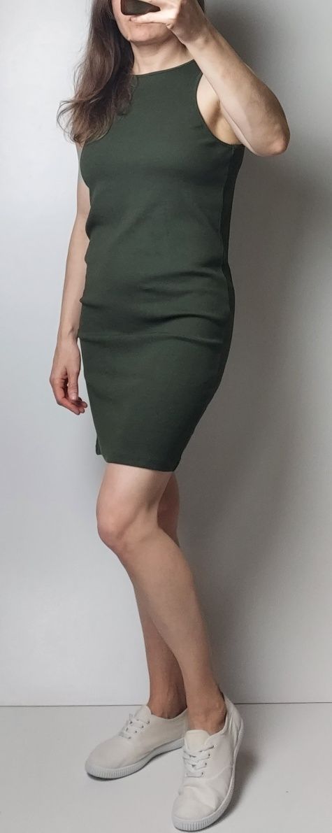 H&M_nowa letnia obcisła sukienka_L