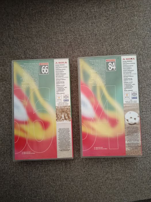 VHS - Seleção Portuguesa - Mundial 66 e Europeu 84