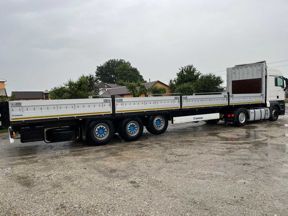 Wynajem naczepa burtowa 13,6* Wynajem naczepa budowlana