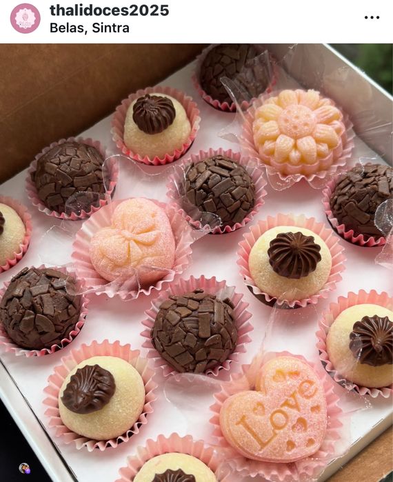 Brigadeiros da thalidoces2025