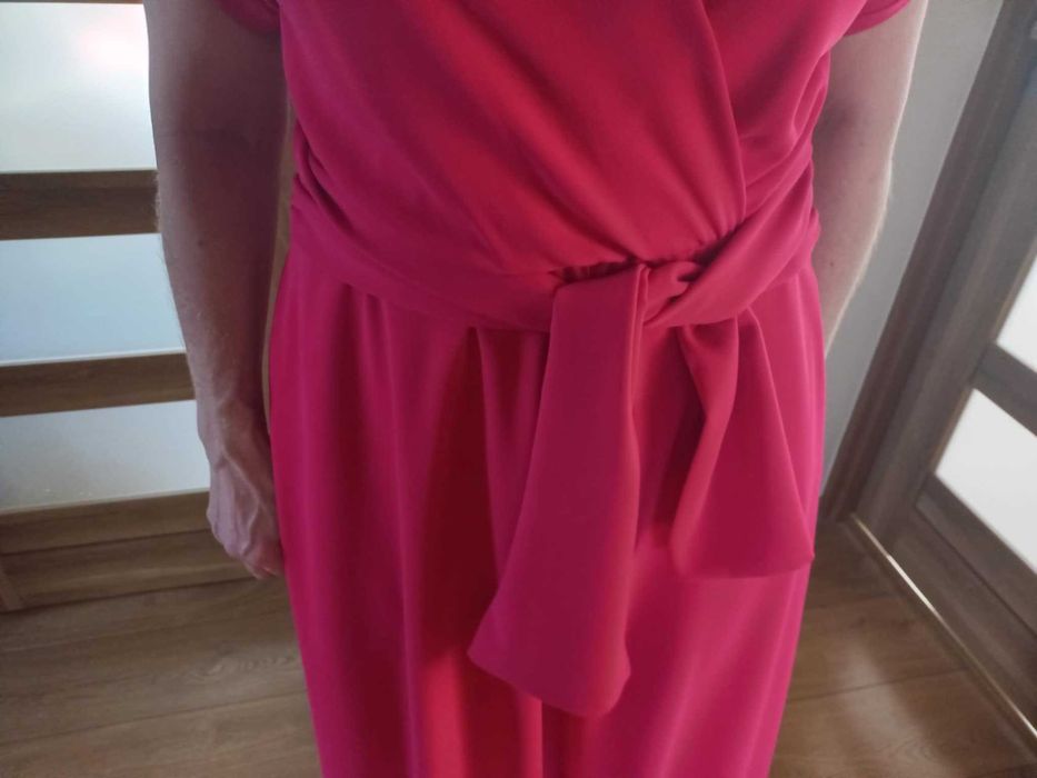 Elegancka sukienka damska, "tam i tu", rozmiar 38