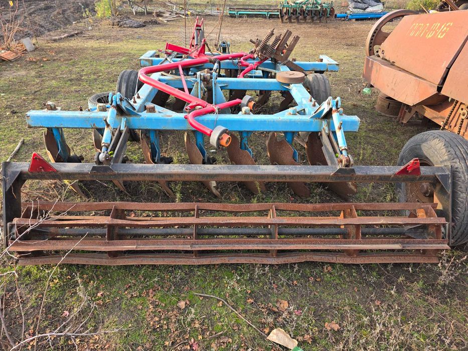 Дискова борона причіпна 2.4 2.5 агд навісна