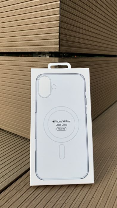 Oryginalne Przezroczyste Magsafe Etui do iphone’a 16 Plus