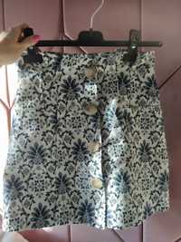 Cudna spódniczka topshop s 36 kwiaty wzór vintage