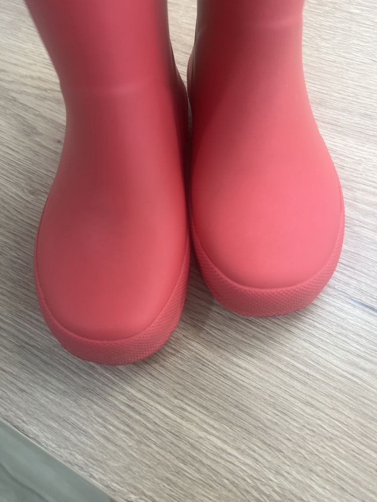 Hunter - botas rosa tamanho 25