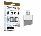 Pendrive  uniwer  USB / micro-usb  / LIGHTING + Adapter na usb -C 128G