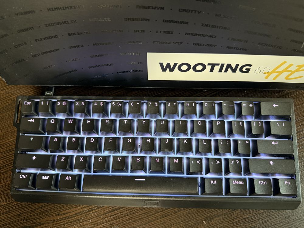 Клавіатура WOOTING 60HE+