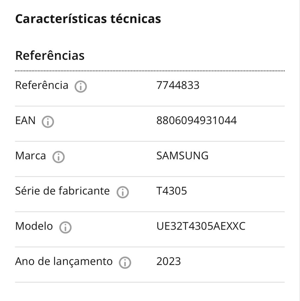 TV SAMSUNG ue32n4005aw (LED - 32'' - 81 cm - Smart TV)