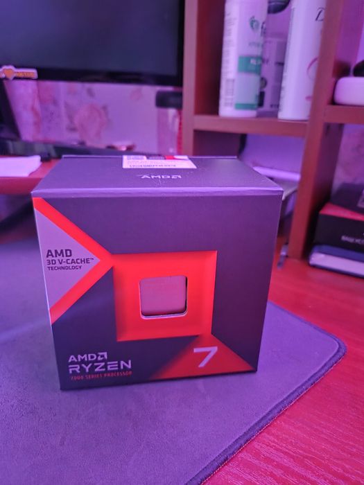 процесор AMD ryzen 7 7800x3d 4,2 GHz Socket AM5 box