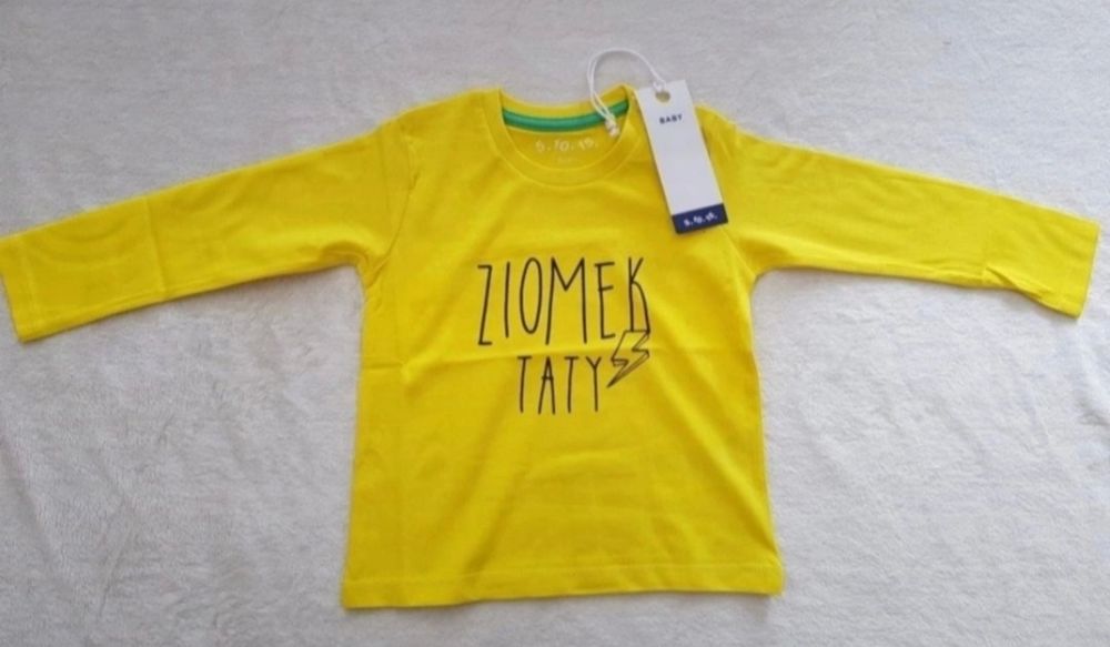 bluzka z długim rękawem koszulka top 5.10.15 longsleeve ZIOMEK TATY