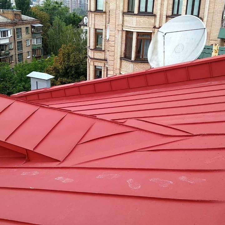 Покрівельні роботи.Фальцева кровля.Ремонт криш