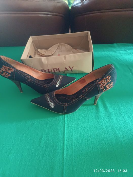 Sapatos novos replay, tamanho 38