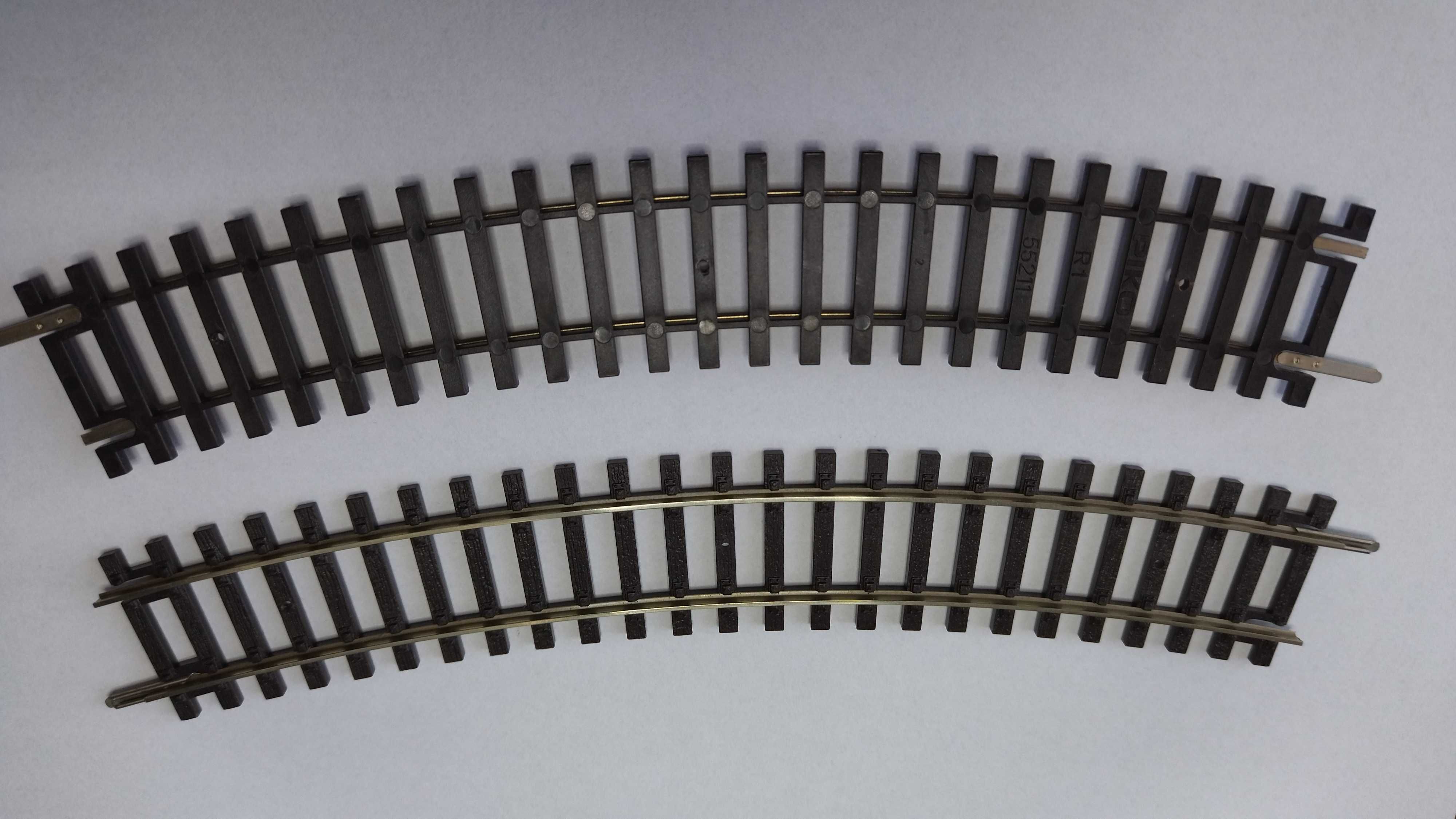 Piko R1, 55211, A-Gleis, tor łukowy, skala H0 1:87 - 6 sztuk