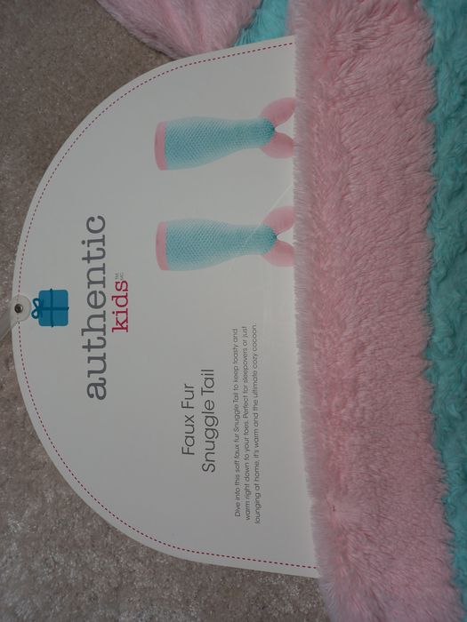 Śpiwór ogon ryby, syrenka authentic kids