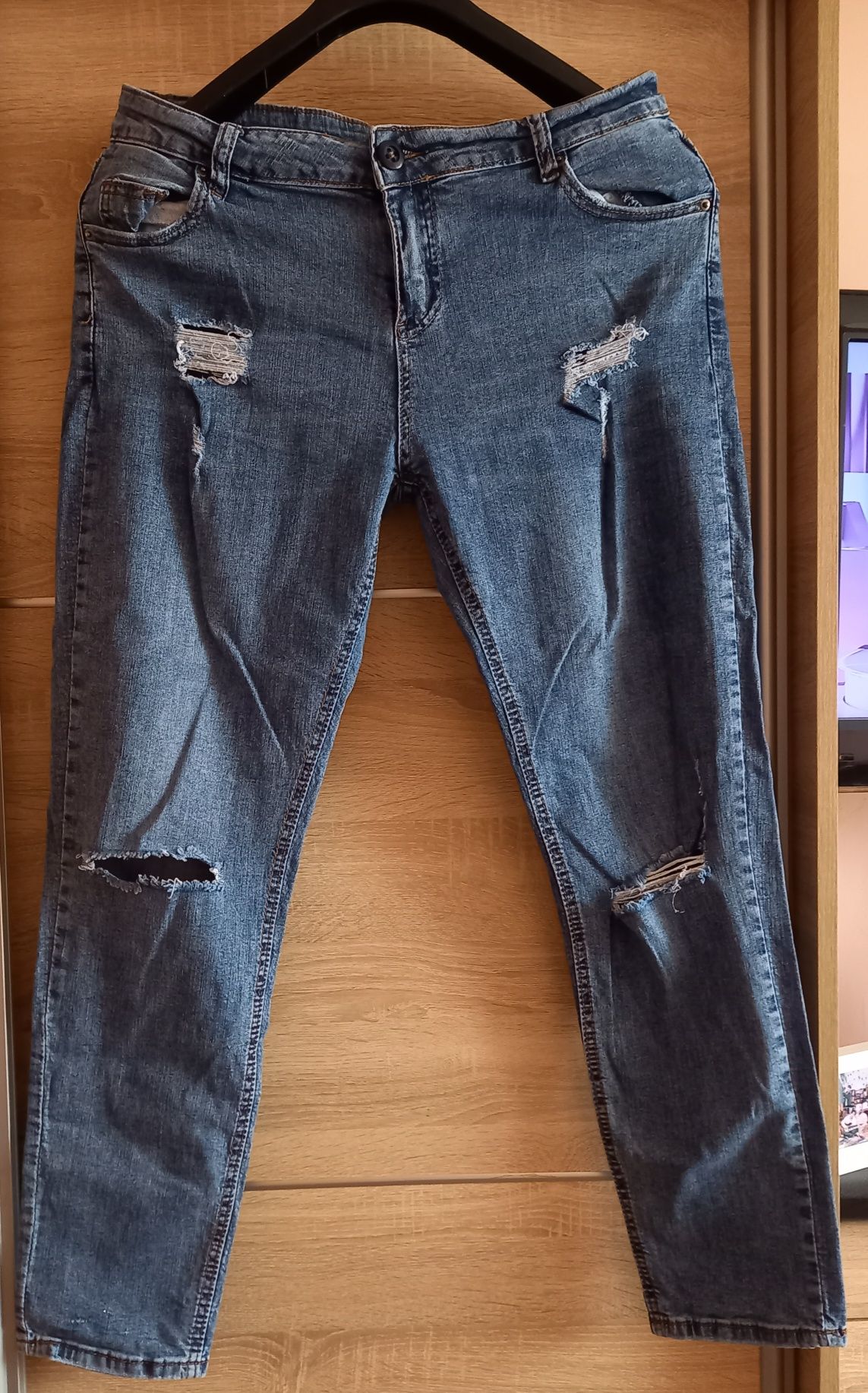 Spodnie damskie jeansowe