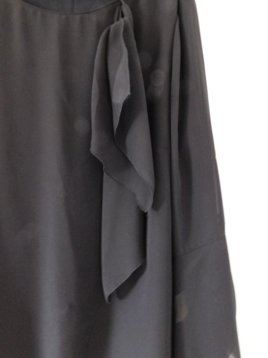 Nowa elegancka bluzka damska, kolor czarny, duży rozmiar XXL