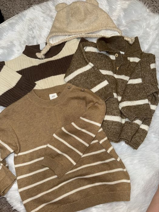 Кофта H&M хлопчтку 9-12 міс за все