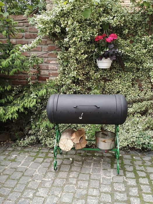 Мангал з балону декор.