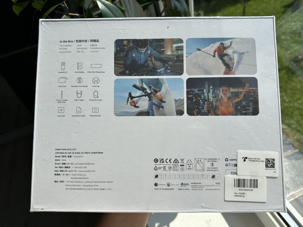 Insta360 X5 Essentials Bundle - Kamera 360° 8K z Akcesoriami