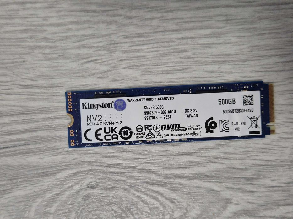 M.2 SSD диск 500GB Kingston NV2 (M.2 2280\NVMe\PCI-e 4.0 x4).Trade-IN