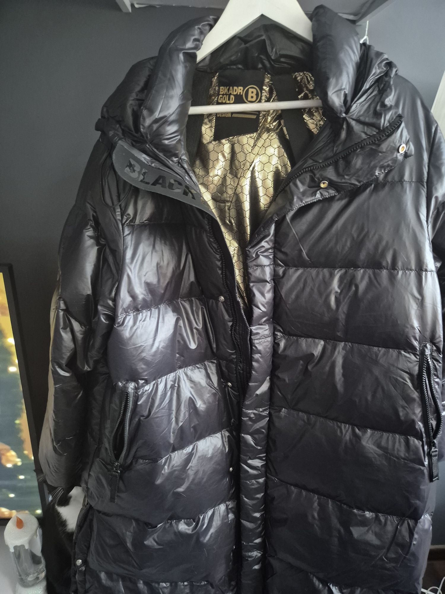 Damska puchowa kurtka roz 4XL