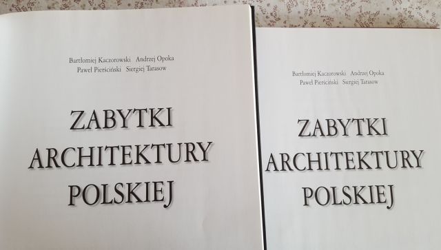 Zabytki Architektury polskiej - 2 tomy twarda oprawa