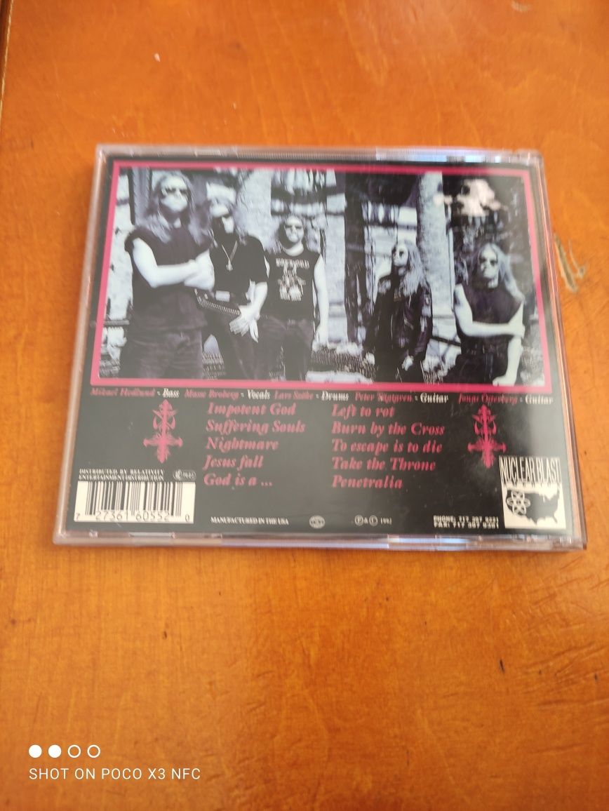 CD Hypocrisy 'Penetralia" RARO