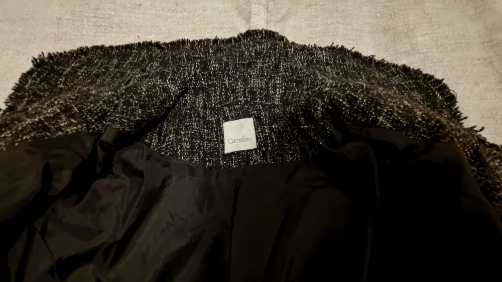 Sobretudo matizado, marca Camaieu, S/M