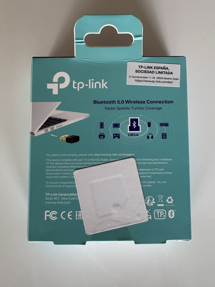 Adaptador bluetooth Nano USB TP-LINK 5.0