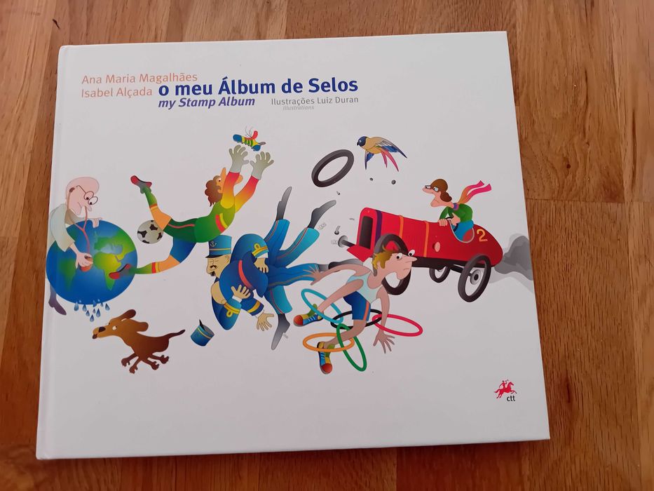 Livro da Coleção "O Meu Álbum de Selos"