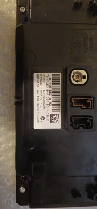 Auto radio peugeot 308 com câmara