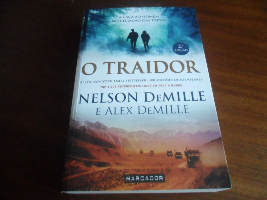 "O TRAIDOR" de Nelson DeMille e Alex DeMille - 2ª Edição de 2020