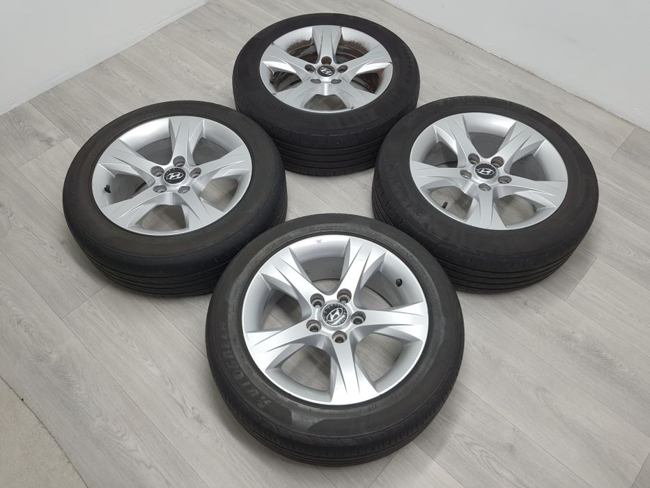 Диски р16 5/114.3 Hyundai,Kia,Mitsubishi з гумою Continental 205/55/16