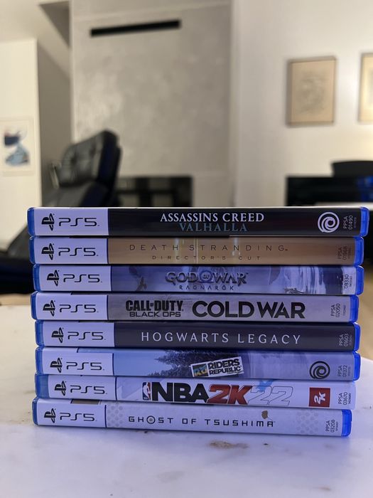 PlayStation 5 (wersja z napędem) – pełny zestaw + TOP gry