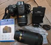Aparat Fotograficzny Lustrzanka Nikon D5600 komplet