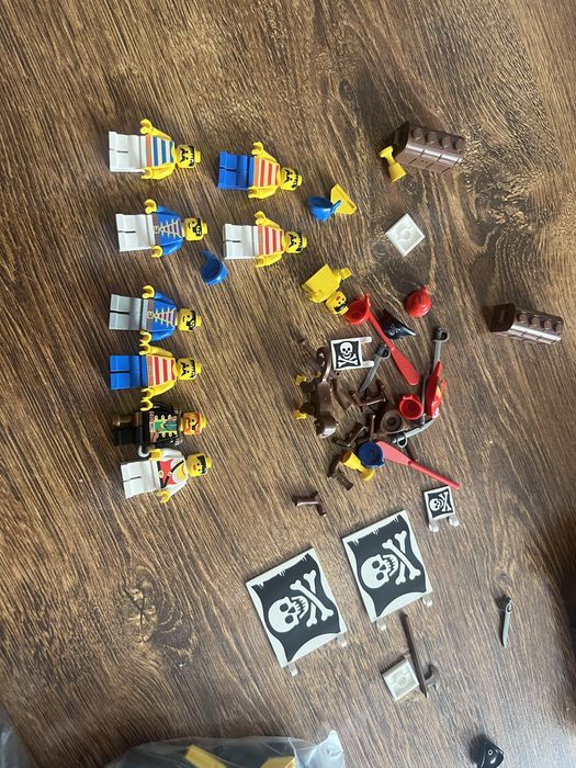 OKAZJA Lego barracuda 6285- JAK NOWY, kompletny 100% z wytloczkami