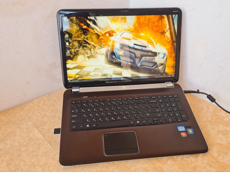 17,3 Hp Dv7 i5-2410m/озу 8гб/HDD 500гб/Radeon 6700m-2гб/Ноутбук