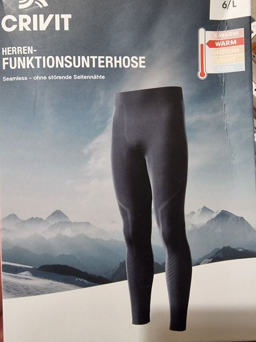Мужские термо лосины , леггинсы  crivit  M L xl xxl , штани Германия
