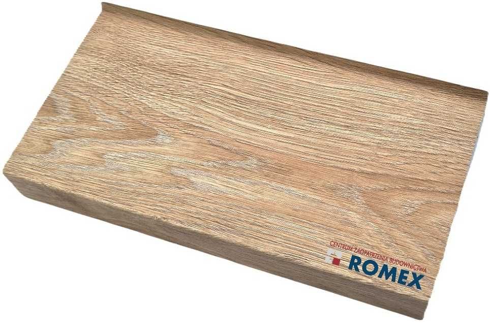 Parapet stalowy woodec oak - dąb turner - OD RĘKI NA WYMIAR - Warszawa