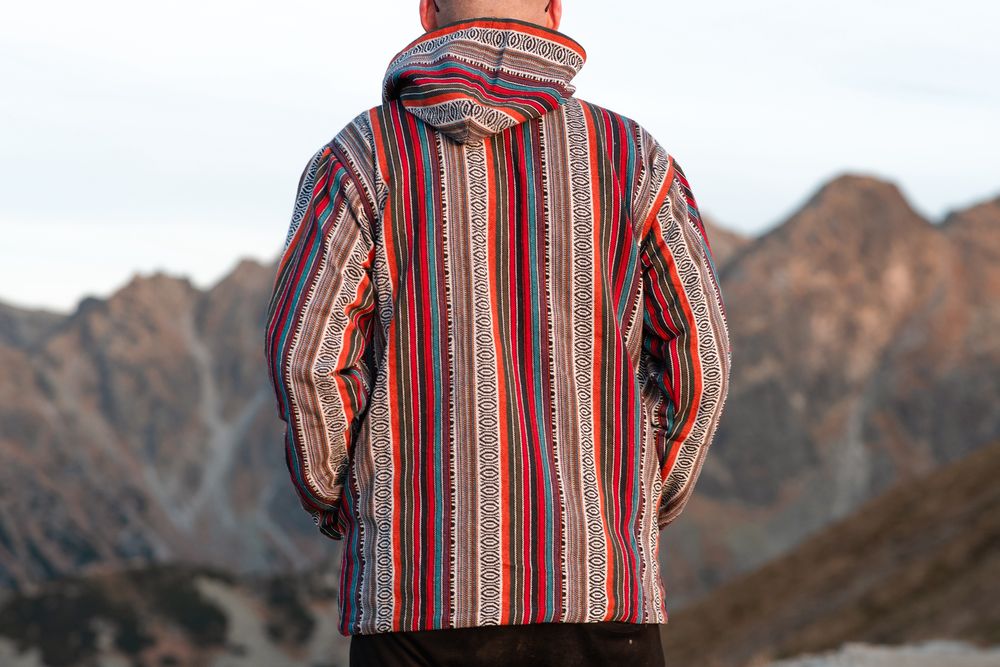 Bluza etno gheri boho hippie nepal 420 festiwal vintage