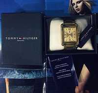 Оригинальные кварцевые часы Tommy Hilfiger Gold-plated stainless steel