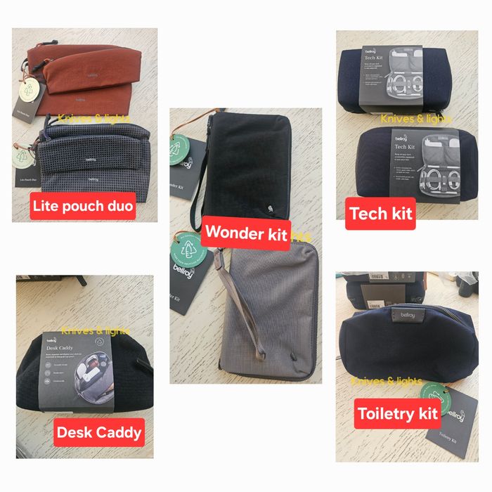 Bellroy, органайзери та поучі