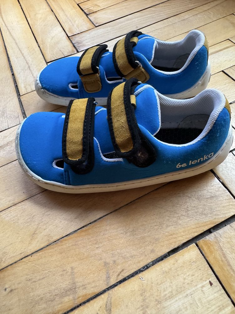 Buty dzieciece barefoot be lenka r.28 niebieskie