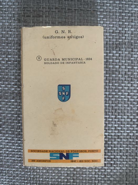 Caixa de fosforos antiga