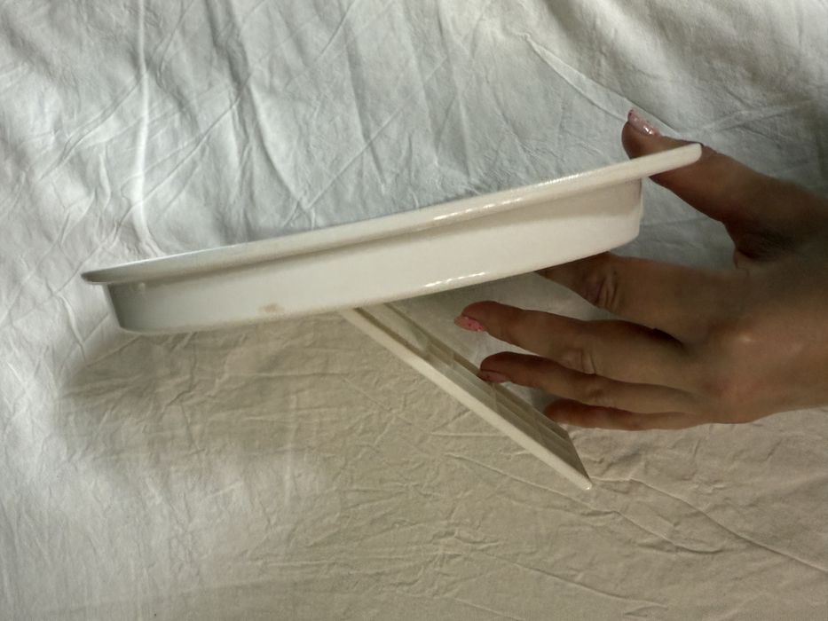 Lusterko podróżne podświetlane ideen welt rossman białe na baterie