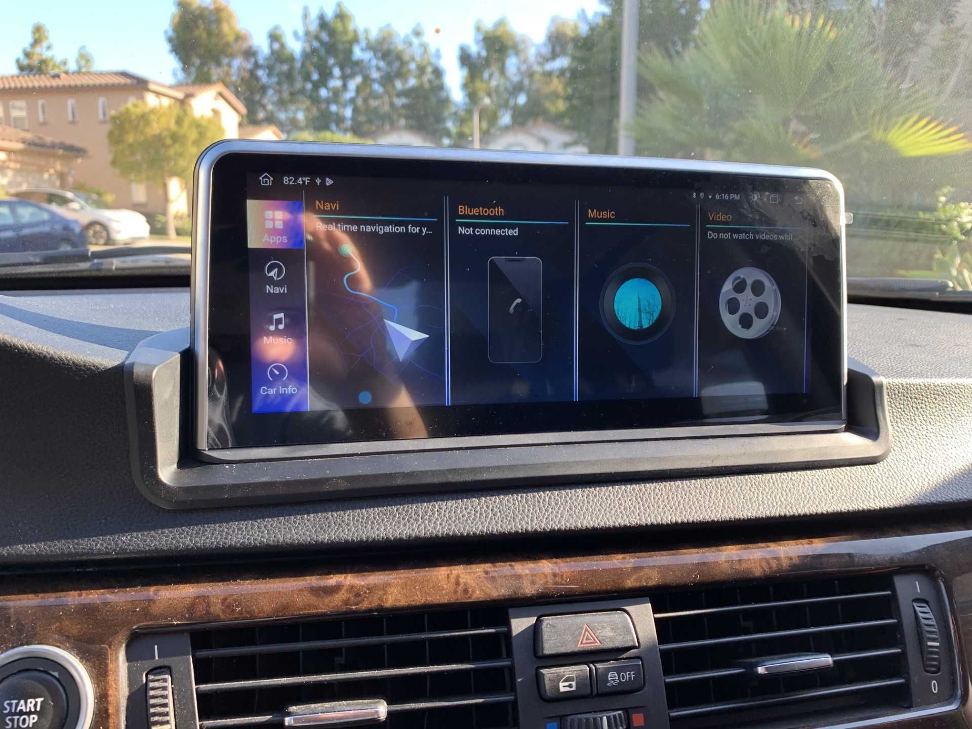 NOVO - Rádio ANDROID 12 para BMW Série 3 E90 - 4GB RAM
